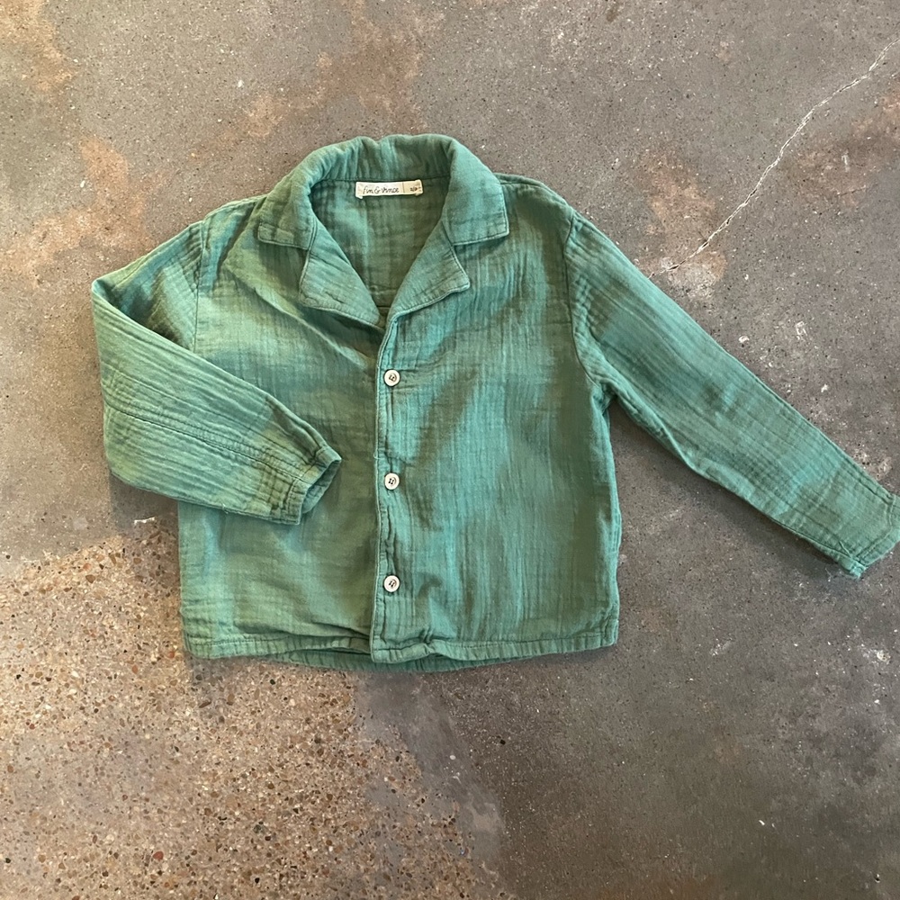 Fin and Vince Muslin Jacket unisex 2T - 3t